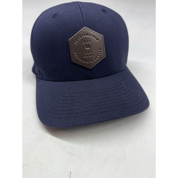 Travis Mathew Hat California Design L/XL Navy Blue FlexFit Sample Hat - Picture 1 of 3